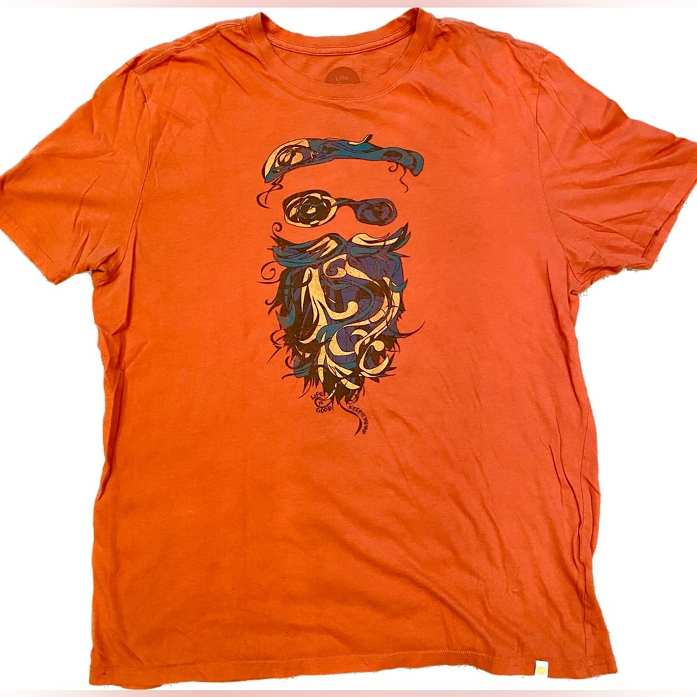 Life Is Good Soft Cotton T-shirt Size- Medium. Gently used